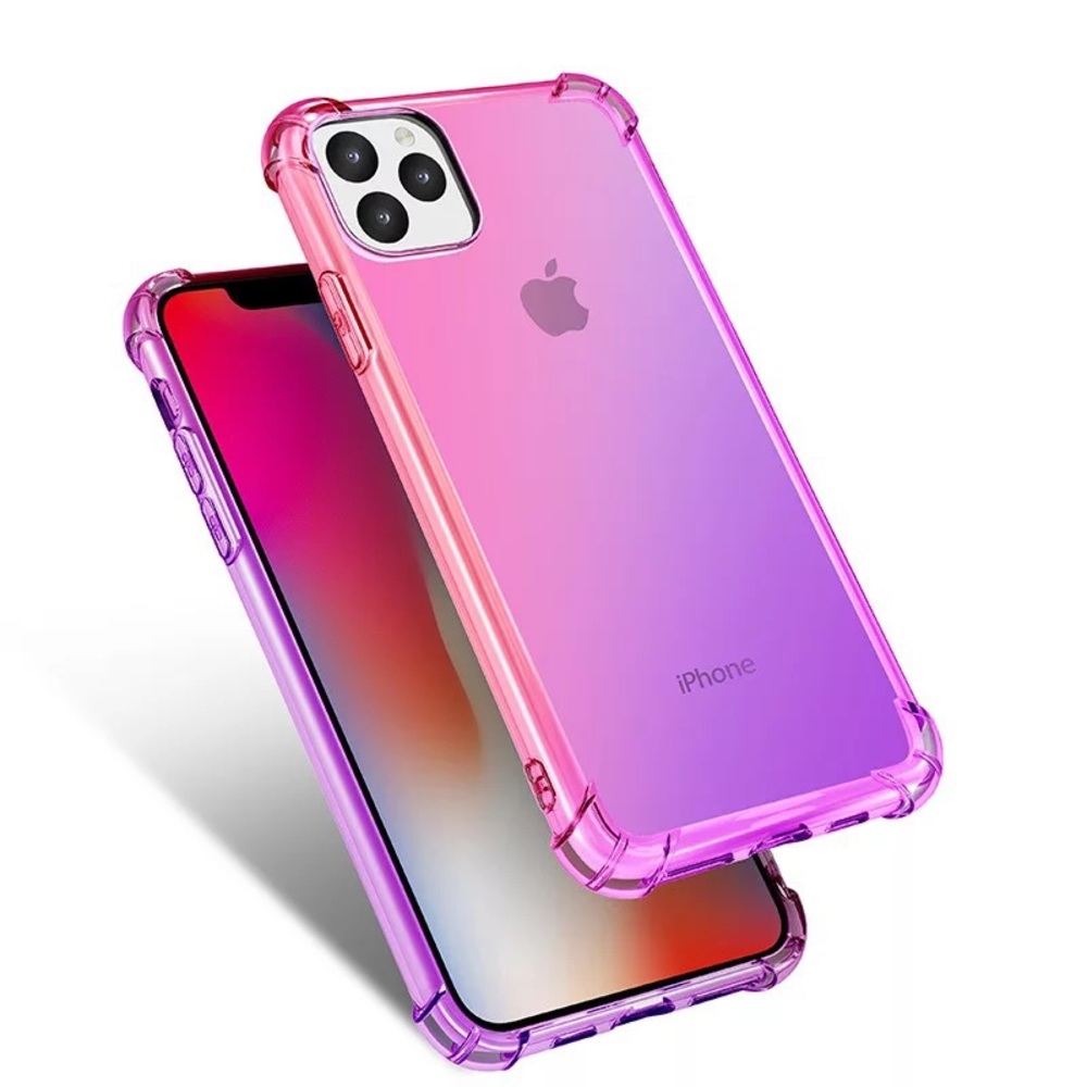 iPhone 11/Pro/Pro Max Pink Purple Protective Case